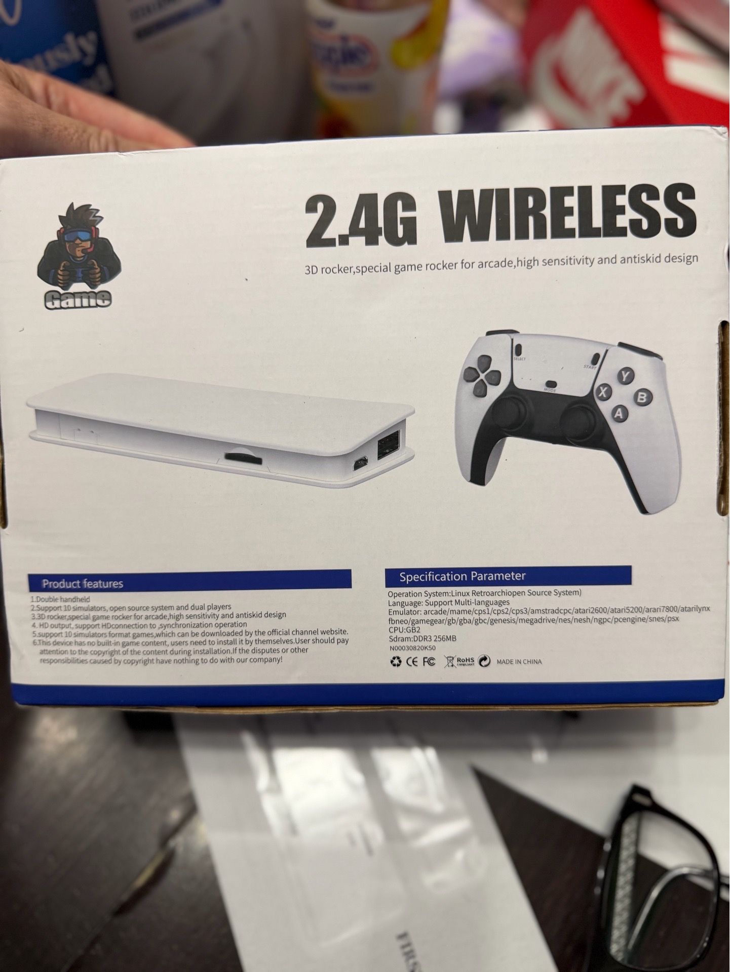 2.4GHz RF Wireless Game Controllers 2-Pack w/ 20,000 Games - photo 2