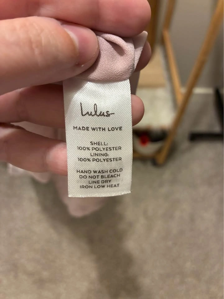 Lulus Pink Floral Dress size Large - photo 4