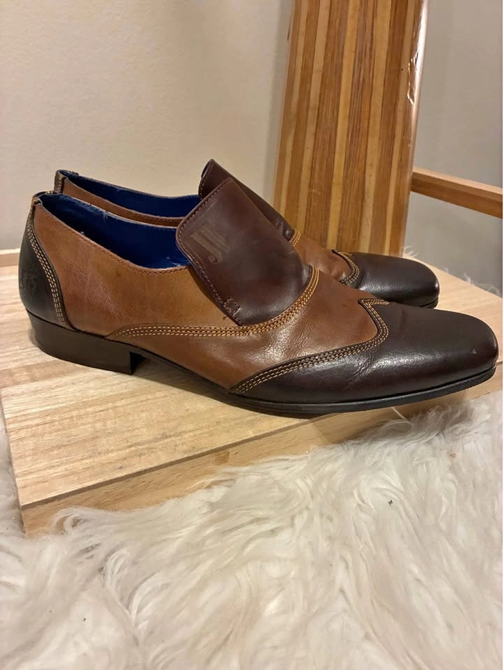 John Fluevog Orlovski Leather Shoes size 10