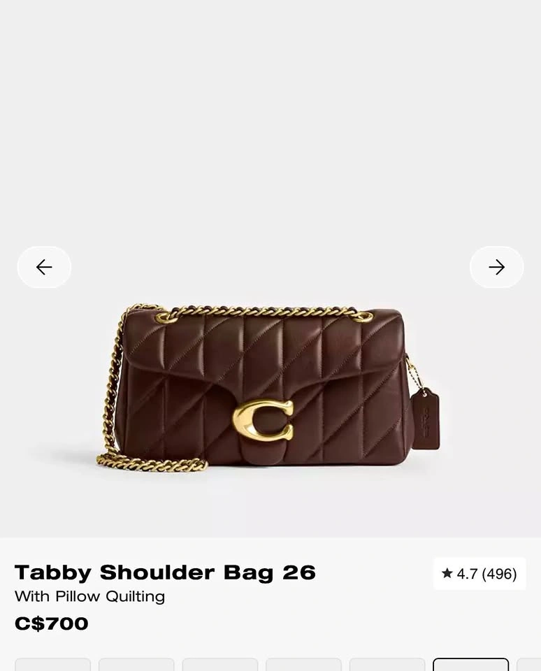 Coach Tabby 26 Bag