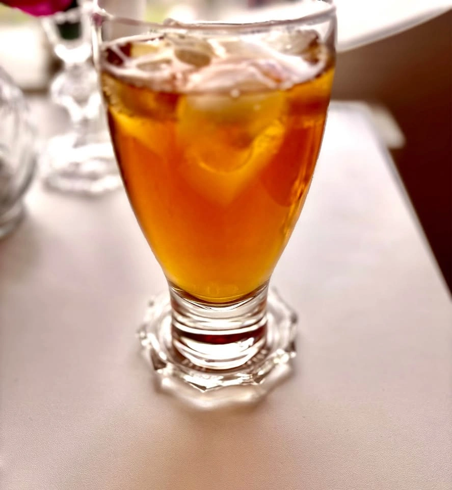 Vintage Clear Glass Coasters Set with Holder - photo 2