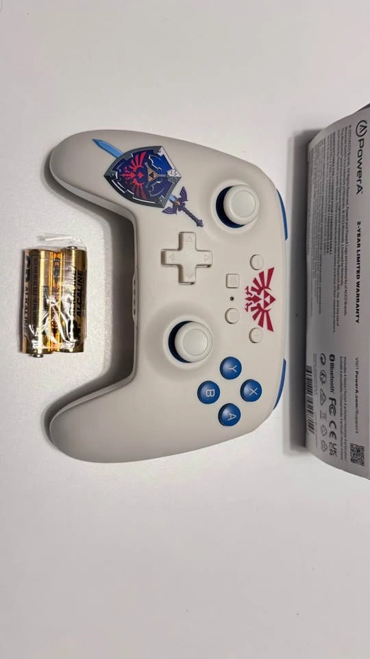 New - PowerA Wireless Controller Nintendo Switch Zelda Tears of - photo 3