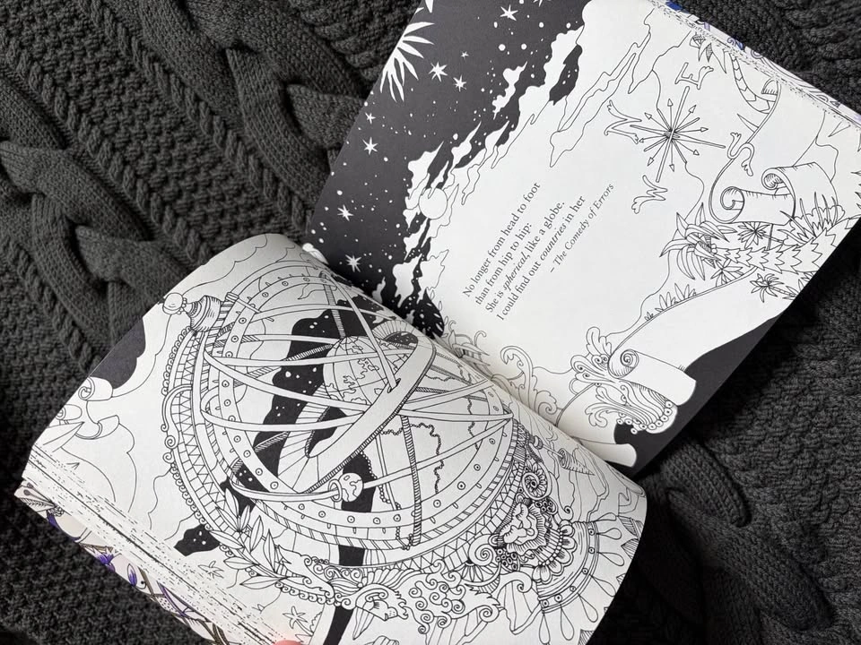 Shakespeare’s World Colouring Book - photo 3