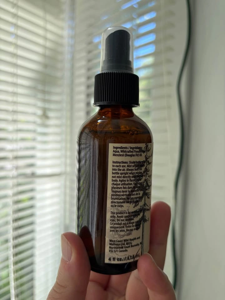 🌲 Wildcrafted Douglas Fir Mist, Room and Linen Spray - photo 2