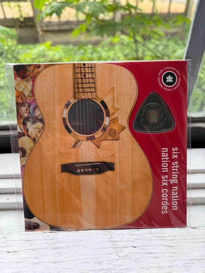 2009 50c Six String Nation Guitar Coin - photo 2