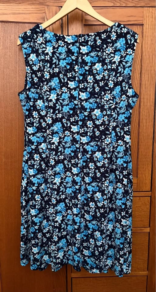 Laura 16 Blue Floral Dress - photo 4