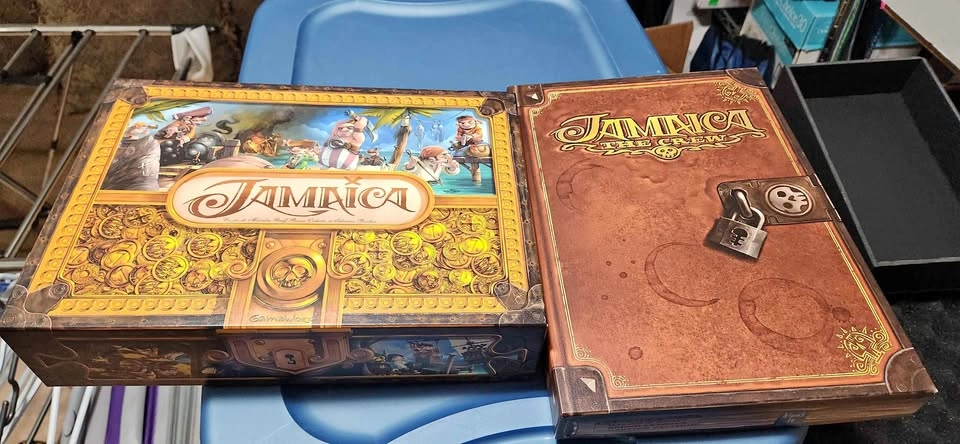 Board game: Jamaica + The Crew expansion