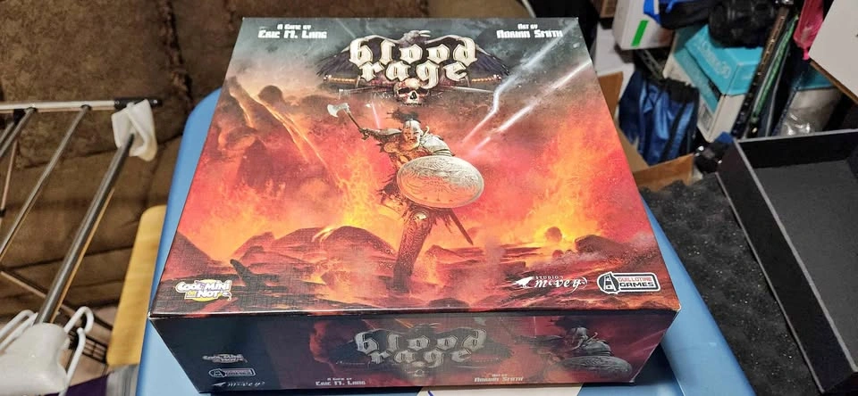 Board game: Blood Rage + 5th player extras ks exclusives