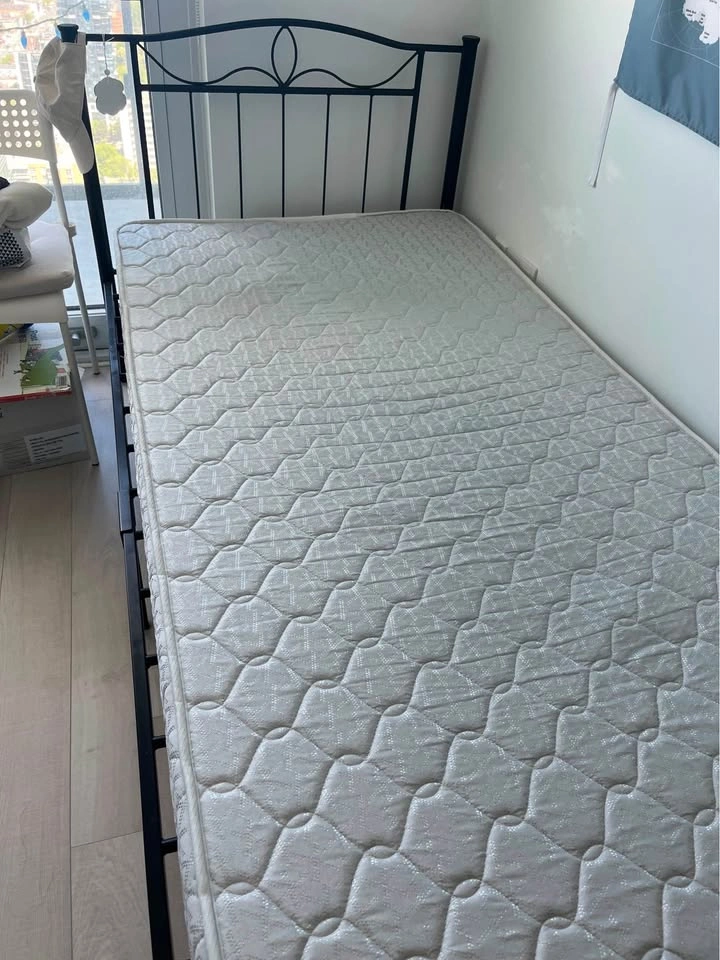 Twin Bed Frame + Mattress - photo 2