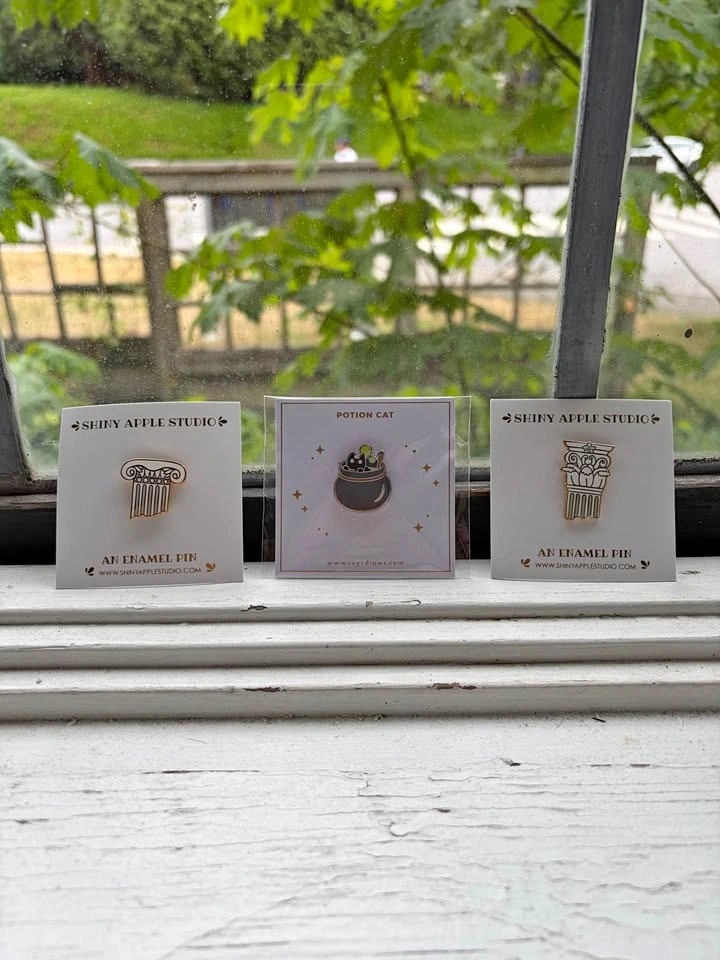 Classics and Cat Pins