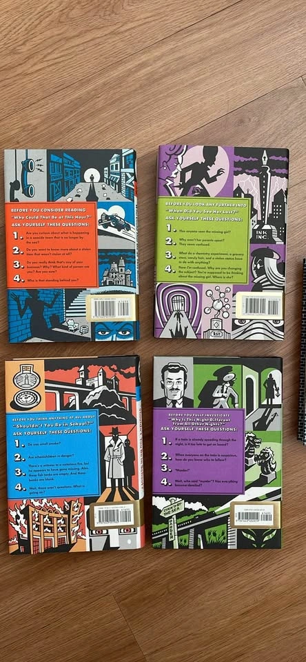 5 Book Set — Lemony Snicket All The Wrong Questions Series - photo 4