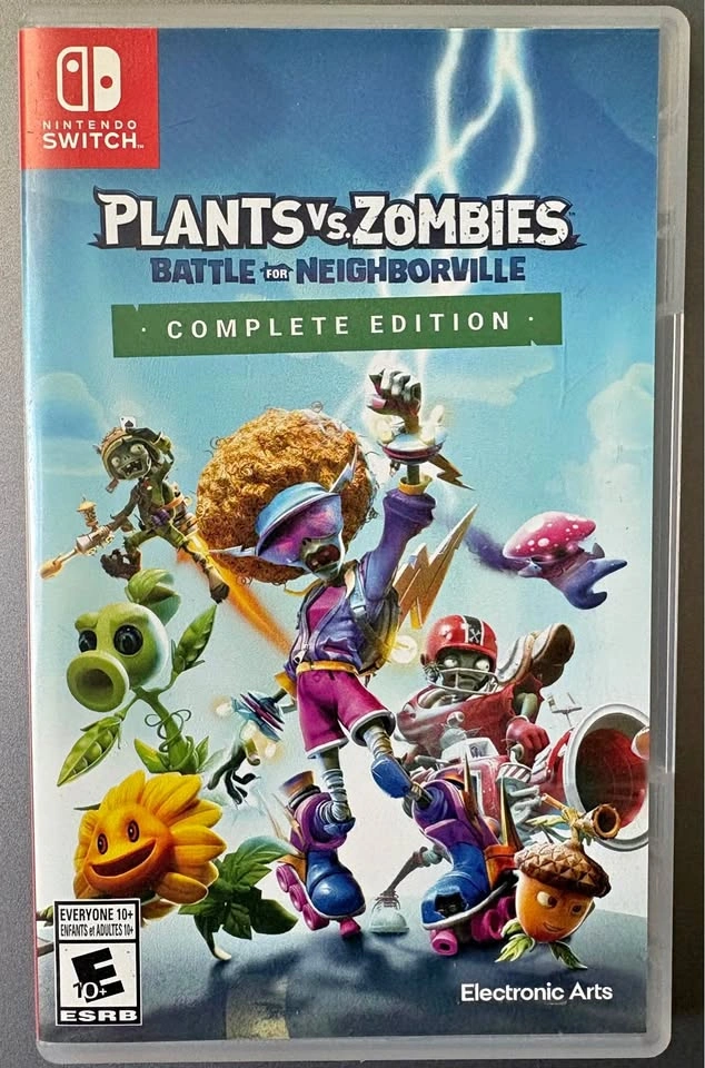 Plants vs Zombies Nintendo Switch