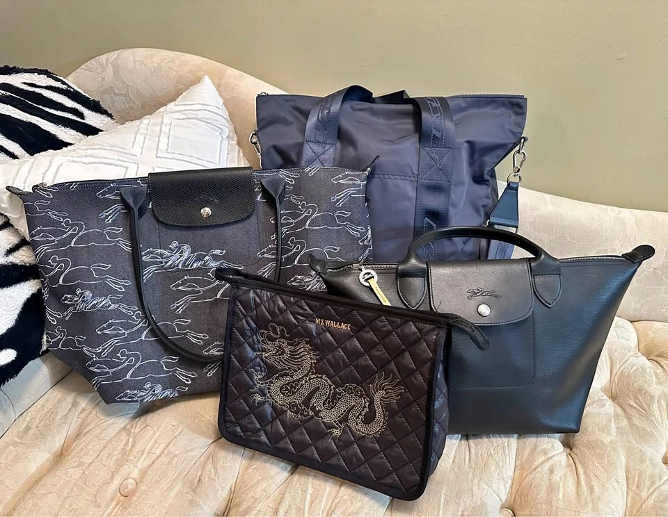 Designer Travel Bundle - Longchamp, Lacoste, MZ Wallace