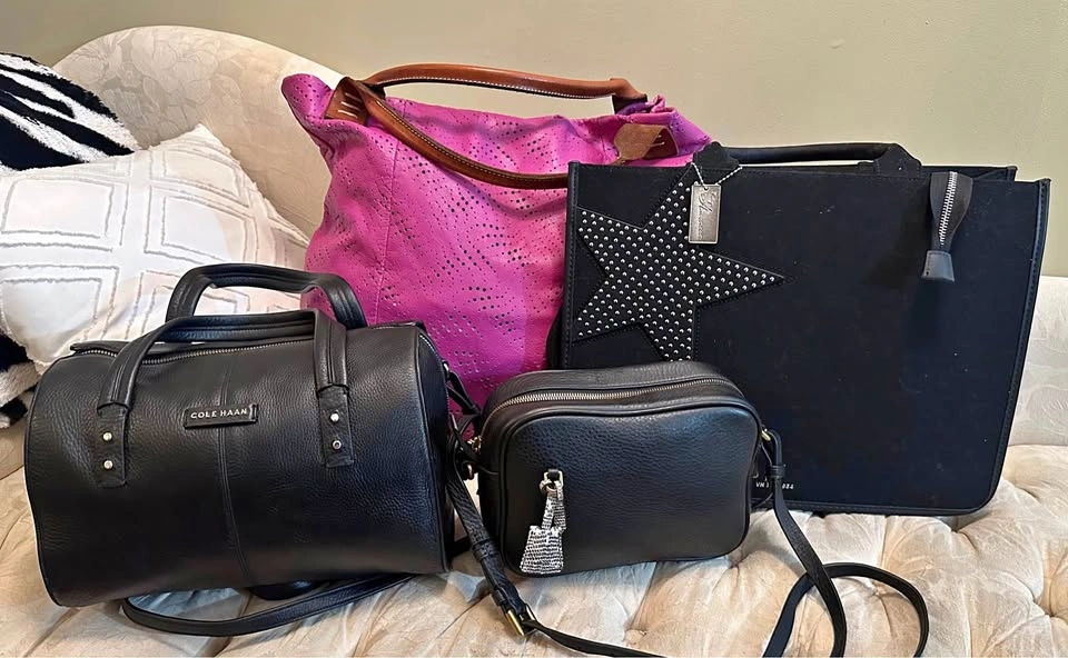 Premium Leather Bag Bundle - Cole Haan, Sofia C., J.Crew