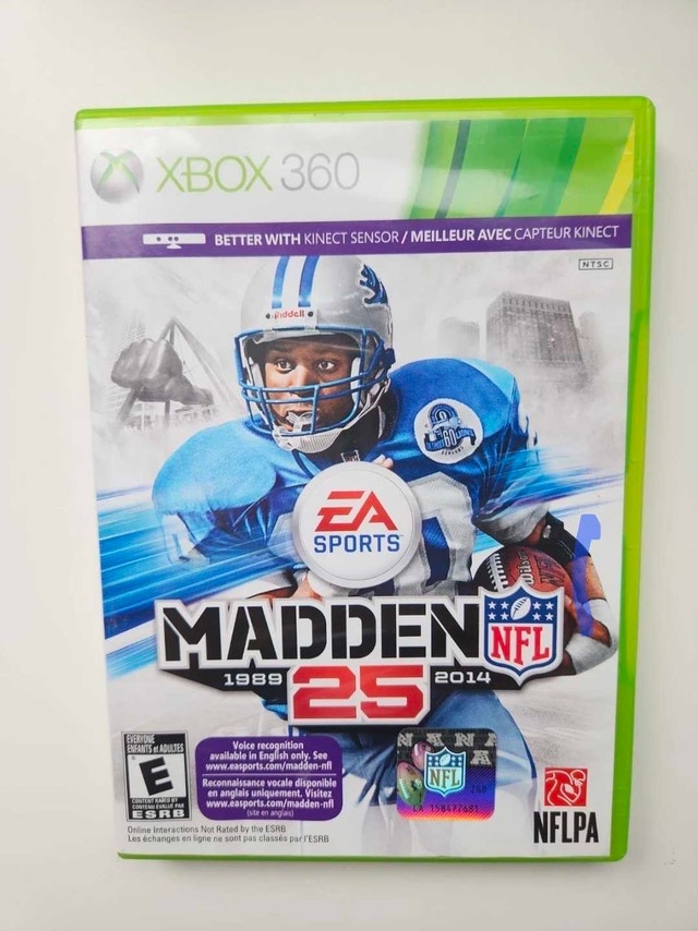 Madden NFL 25 (Microsoft Xbox 360, 2013) Video Game
