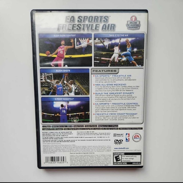 NBA Live 2005 PlayStation 2 Complete with Manual CIB Tested - photo 2