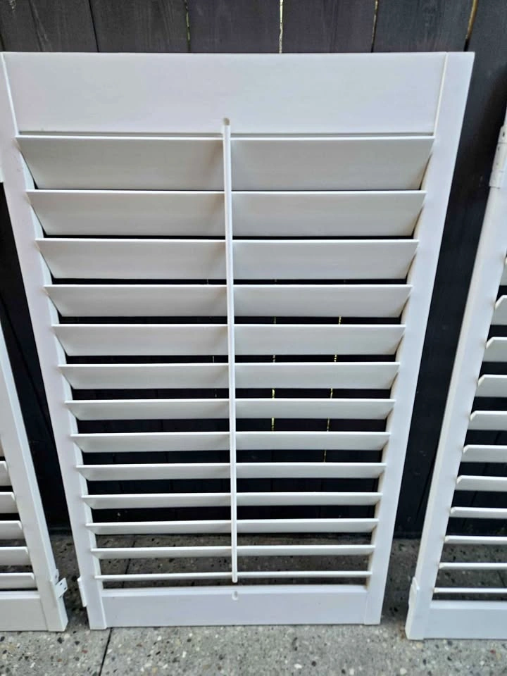 White Wooden Blinds