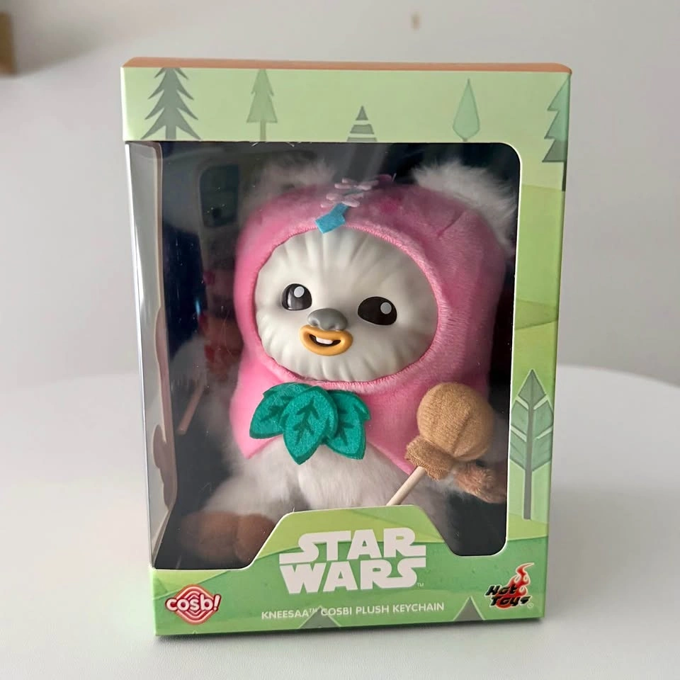 Cosb Pink Ewok Plush Bag Charm from Japan