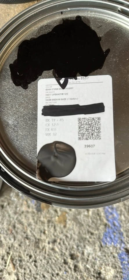 Paint New Full Gallon Latex Semi Gloss - Dark Grey - photo 2