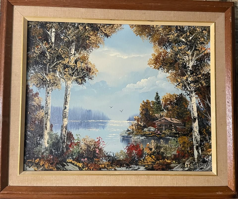 Vintage Original Oil Painting