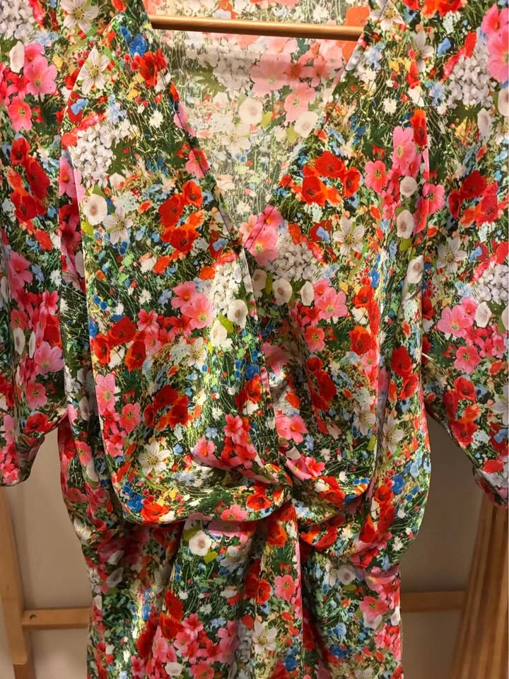 Zara Floral Dress size Lg - photo 3