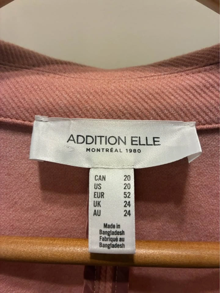 Addition Elle Oversized Pink Blazer size 20 - photo 2