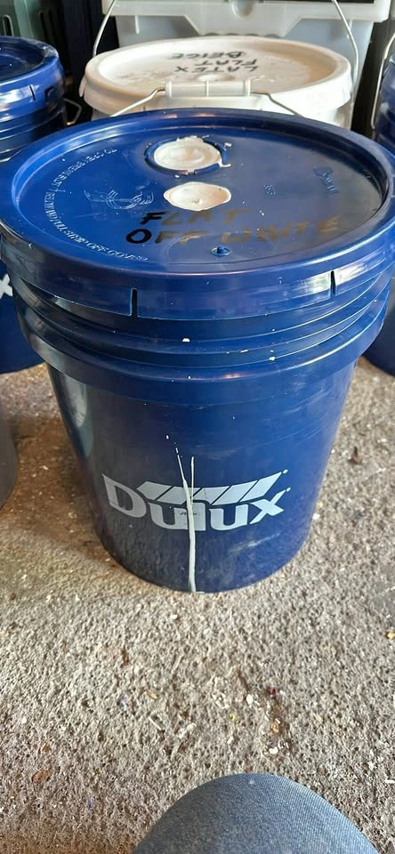 Paint Full Pail Latex Flat - Off White