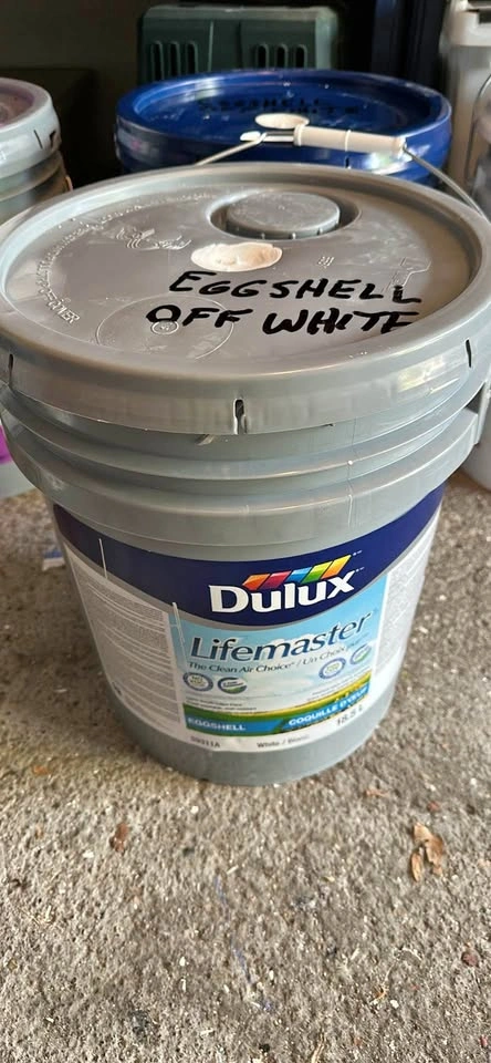 Paint Full Pail Lifemaster Latex Eggshell - Off White