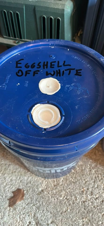 Paint New Full Pail Latex Eggshell - Off White - photo 2