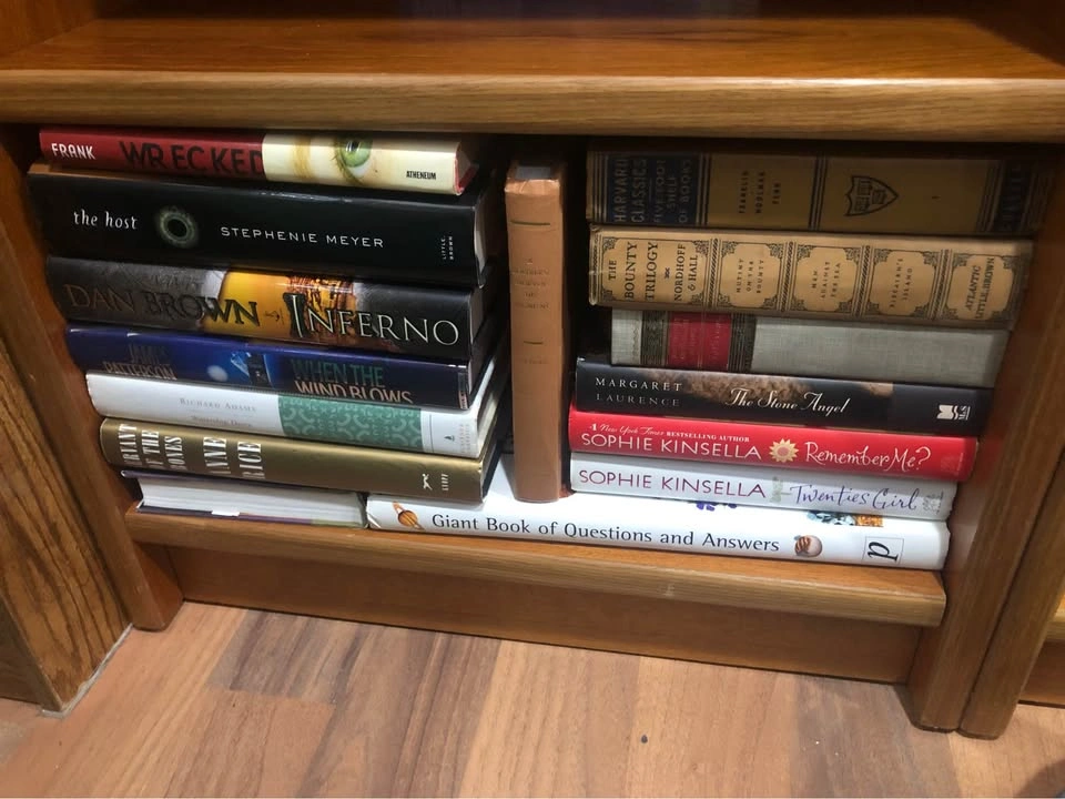 Hardcover books to rehome
