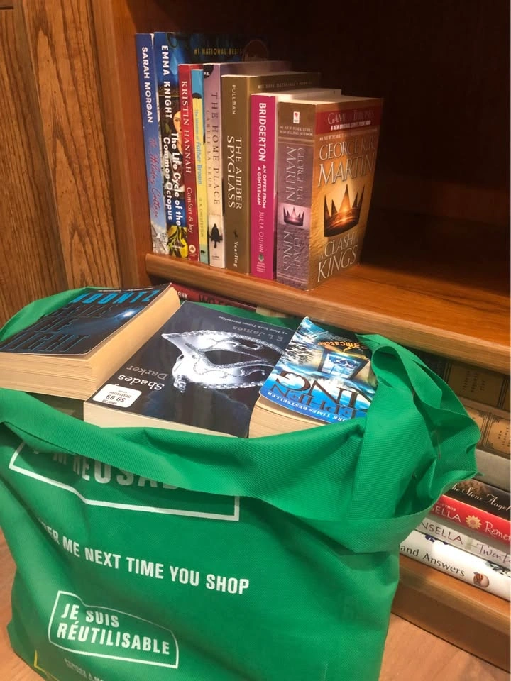 Lots of books to rehome!