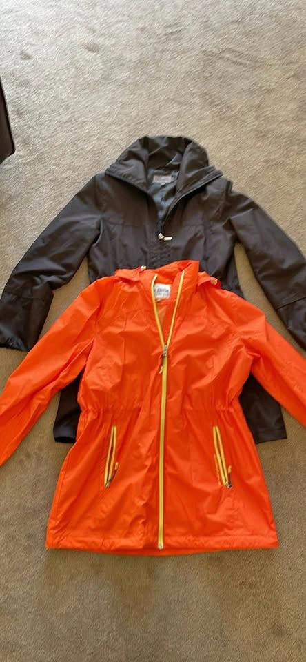 Ladies raincoats- $10 each