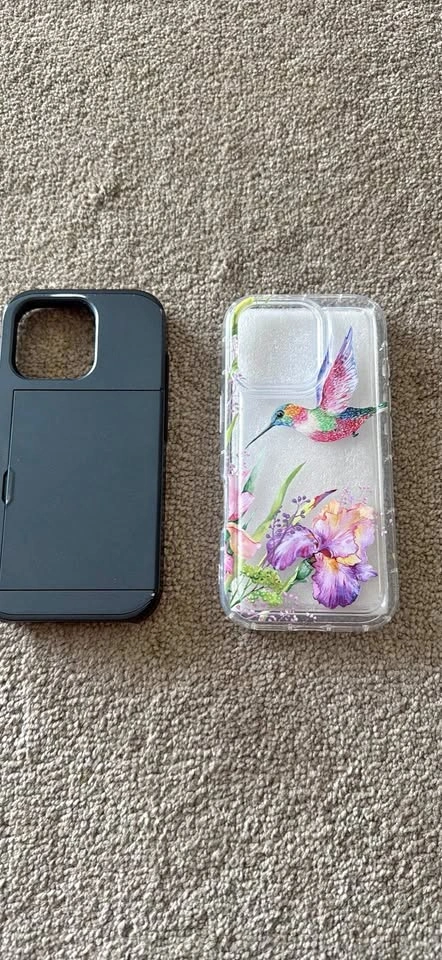 iPhone 16 Pro phone cases 1 new 1 used - both for $10