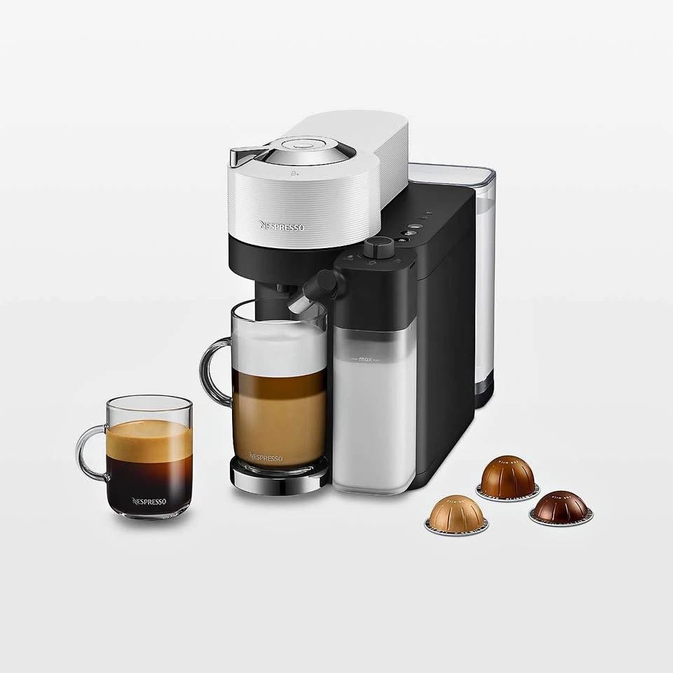 Nespresso White Vertuo Lattissima Espresso Machine by De'Longhi