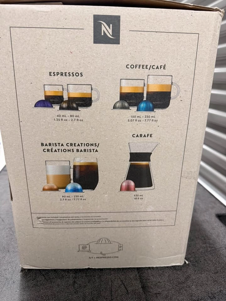 Nespresso White Vertuo Lattissima Espresso Machine by De'Longhi - photo 4