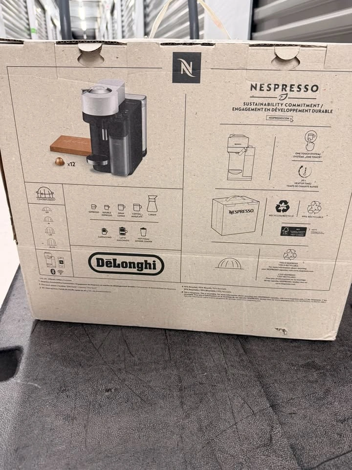 Nespresso White Vertuo Lattissima Espresso Machine by De'Longhi - photo 5