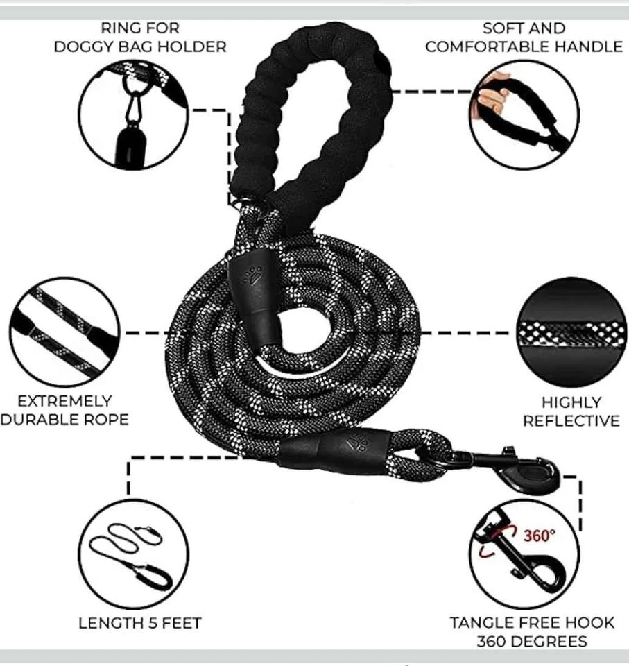 Dog harness and leash set - photo 3