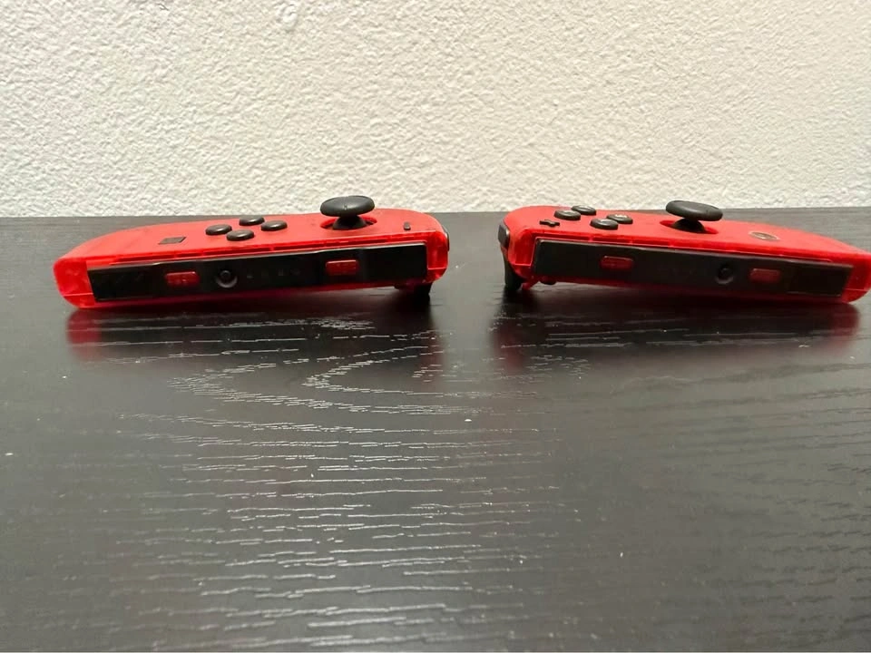Custom Clear Red Transparent Nintendo Switch Joy Cons - photo 5