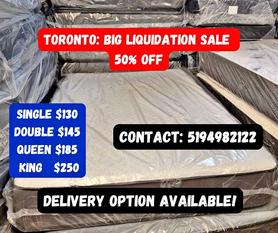 Brand New Mattresses & Furniture - All Sizes!