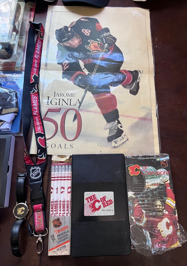 Calgary Flames Collectibles - Must Go, All Offers Accepted - photo 2