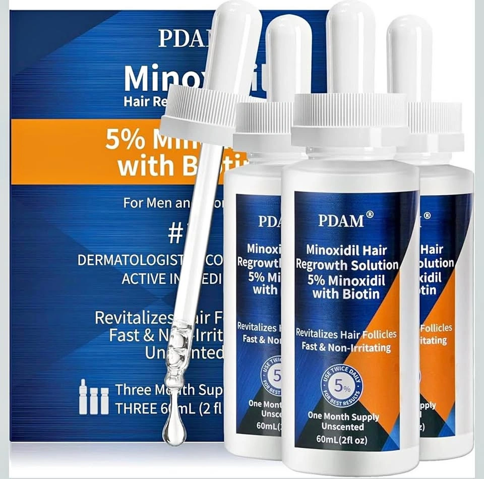 Minoxidil 5% Hair Growth Serum for Men and Women