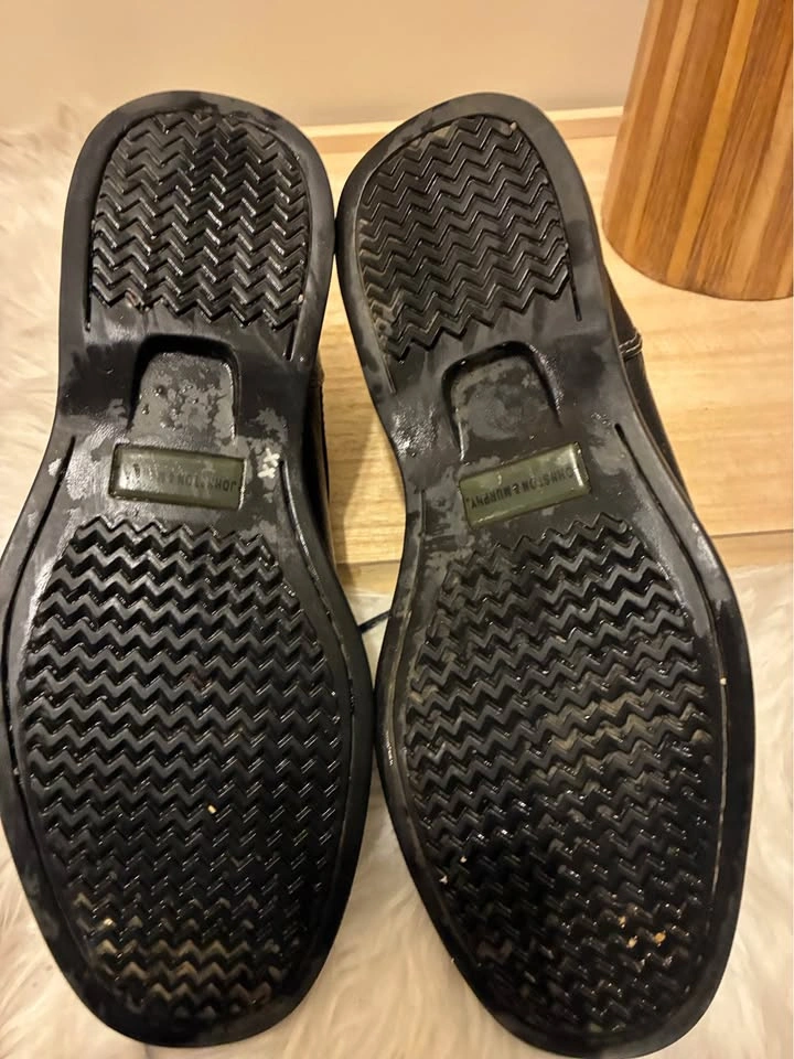 Johnson & Murphy 100% Leather shoes size 8.5 - photo 5