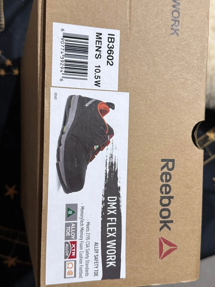Brand New Reebok DMX Flex Work Shoes (Men's 10.5 Wide) - photo 2