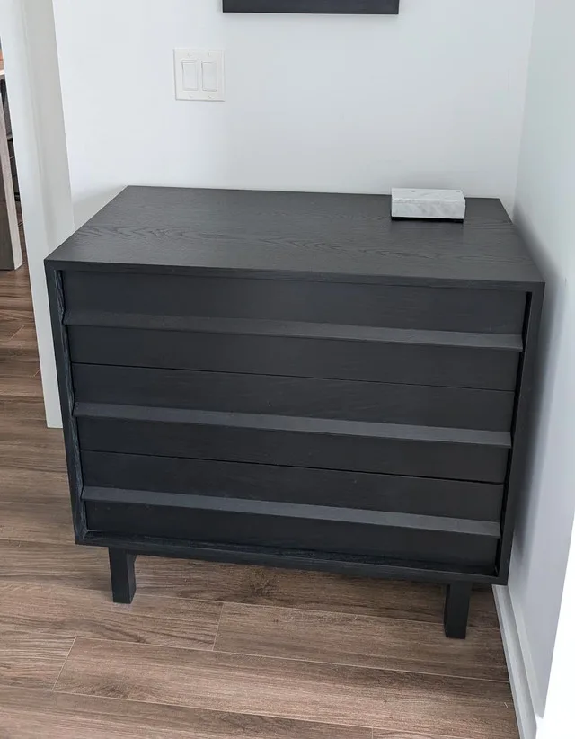 EQ3 Marcel Single Dresser in Black image indicator(2)