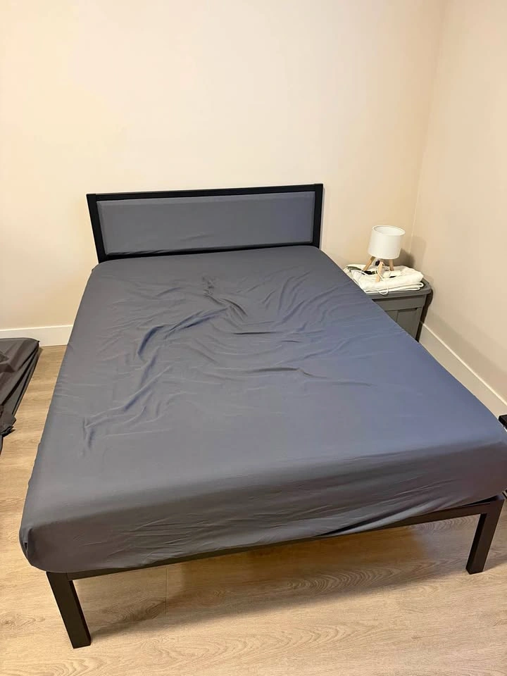 Full Size Zinus Mattress + Bed Frame Set – $300 OBO