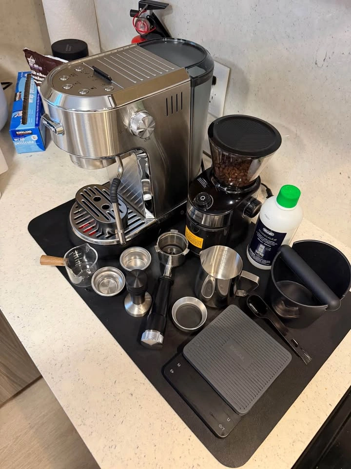 Complete Espresso & Latte Set – DeLonghi Dedica Maestro + SHARDO - photo 2