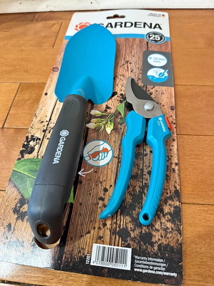 GARDENA Hand Trowel and Pruning Shears Set