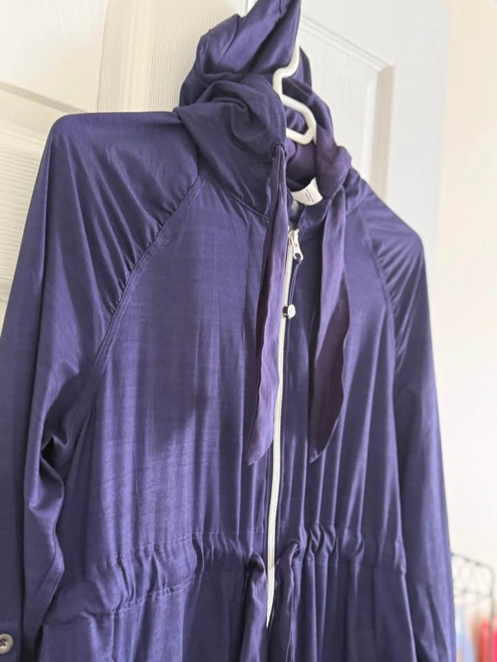 Lululemon Purple Full Zip Hooded Jacket Windbreaker - photo 3