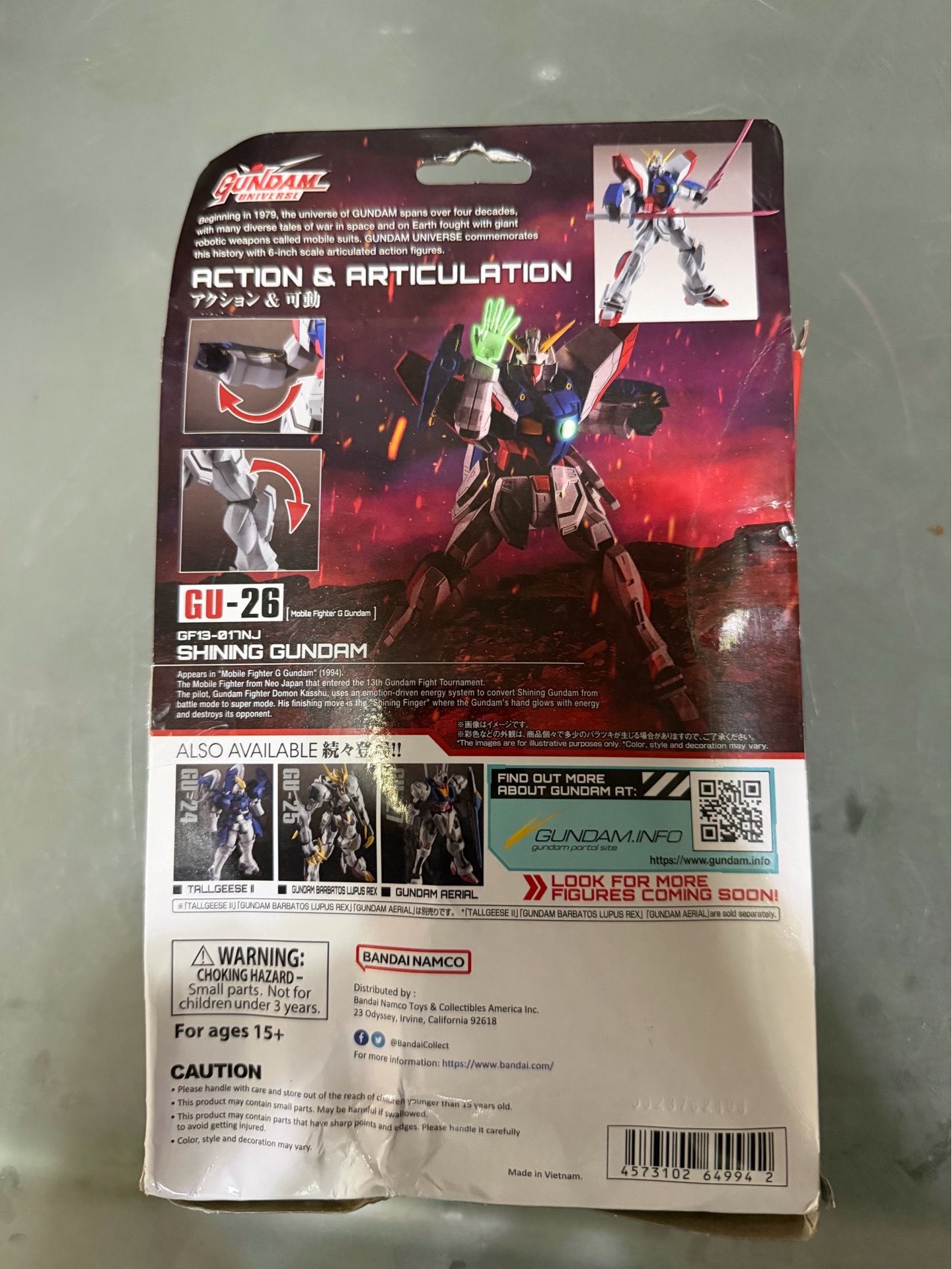 Gundam Universe Action Figure Lot (Set of 2) - photo 3