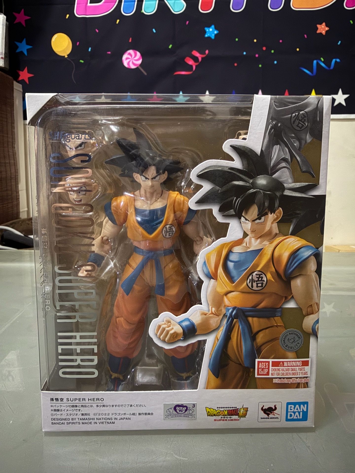 SH Figuarts Son Goku Super Hero (Reissue)